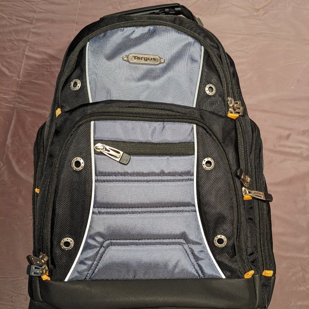Targus Drifter II Laptop Backpack 17” Laptop And Tablet Carrying  - Black/Gray